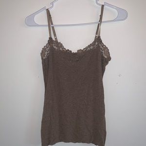 Brown Banana Republic Tank-Top